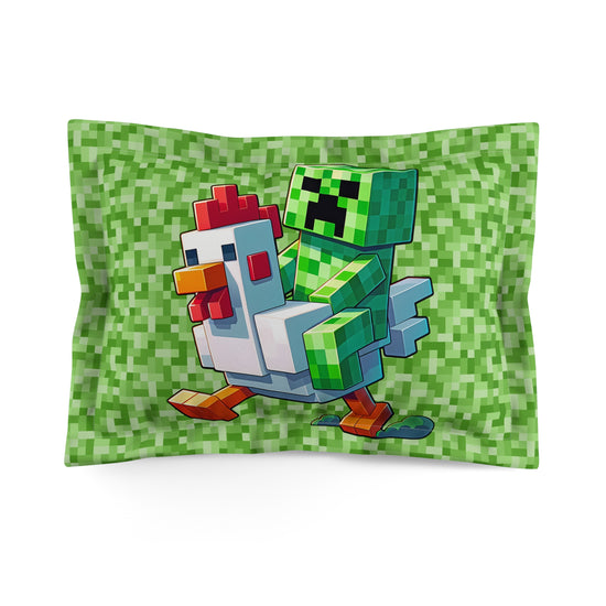 Chicken Jockey Pillow Sham - Fandom-Made
