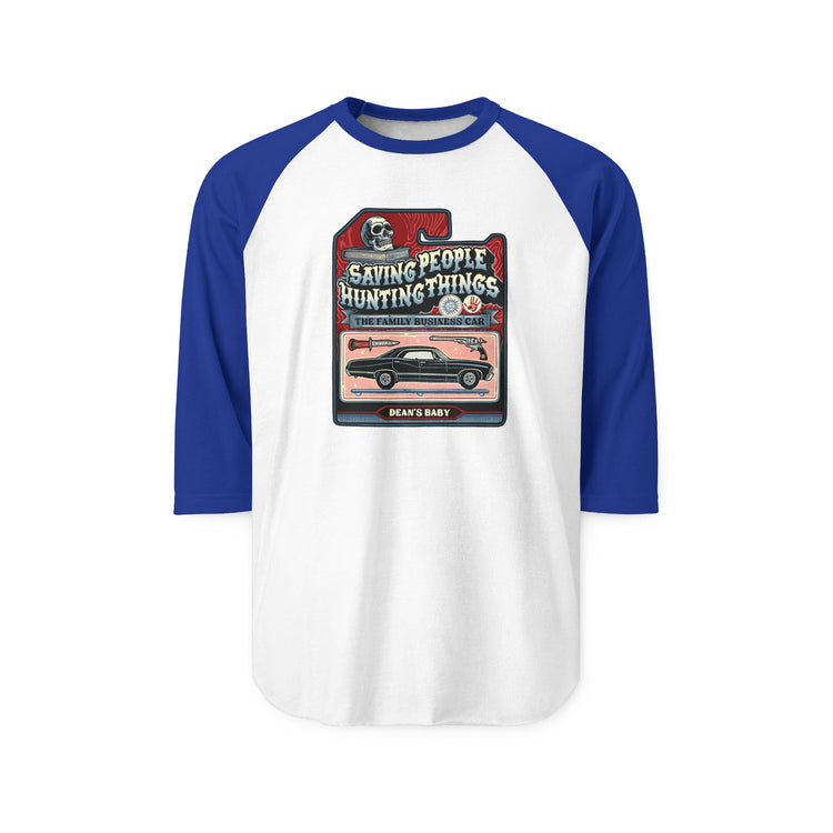 Dean's Baby 3/4 Raglan Shirt - Fandom-Made