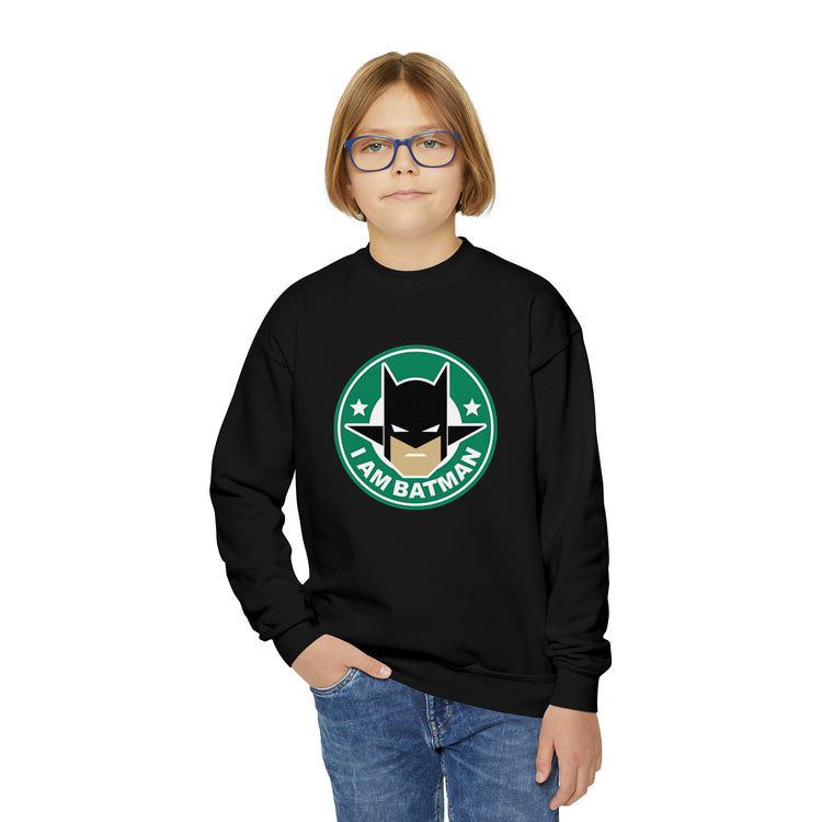 I Am Batman Youth Sweatshirt - Fandom-Made