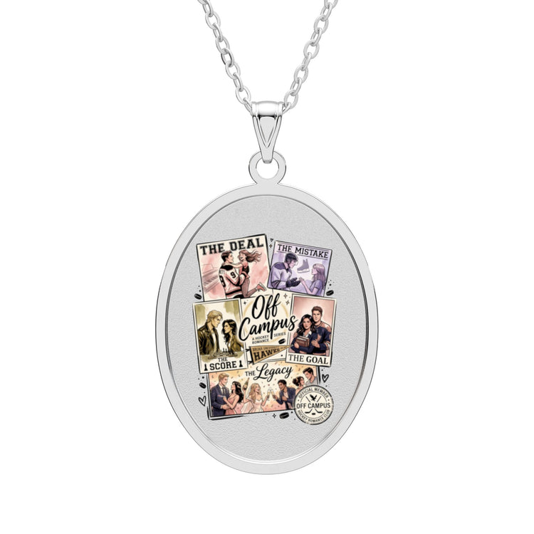 Off Campus Member Oval Pendant