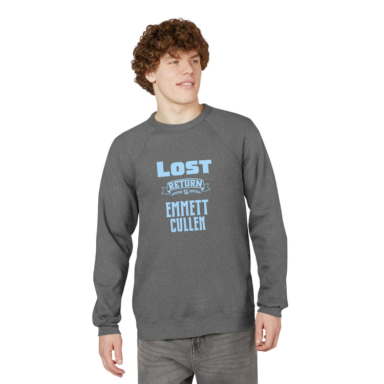 Lost Return To Emmett Cullen Fleece Raglan Sweatshirt - Fandom-Made