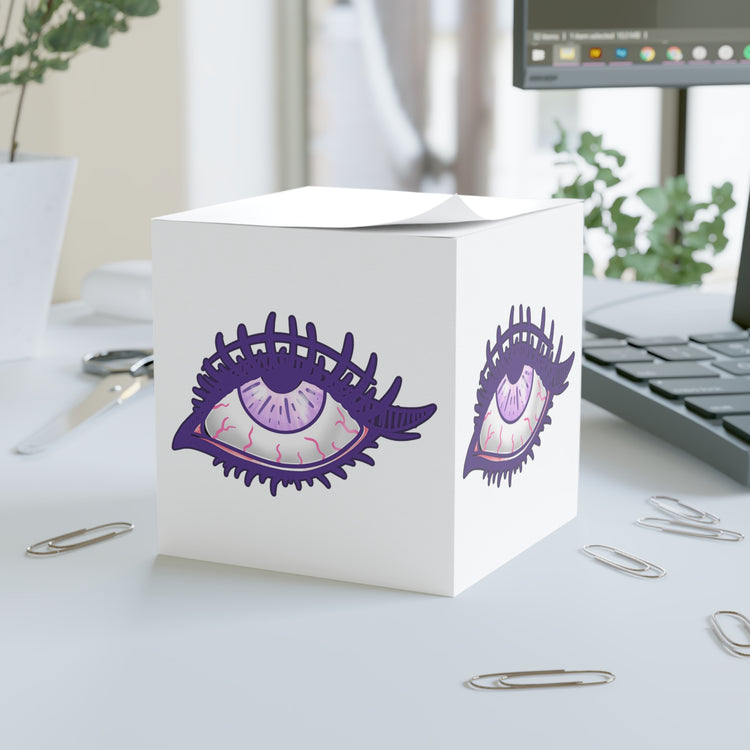 Rolling My Eyes Out Loud Note Cube - Fandom-Made