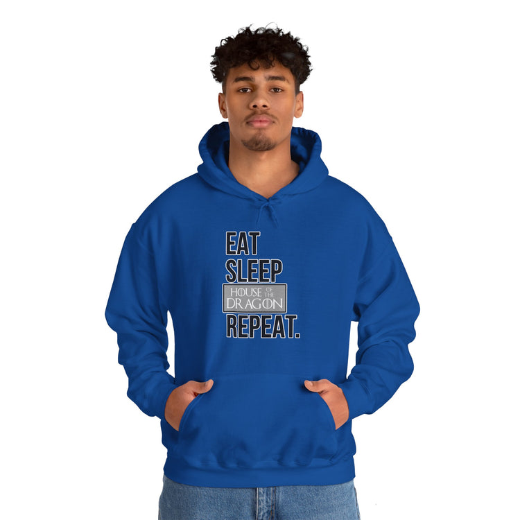 Eat Sleep House of the Dragon Unisex Hoodie - Fandom-Made