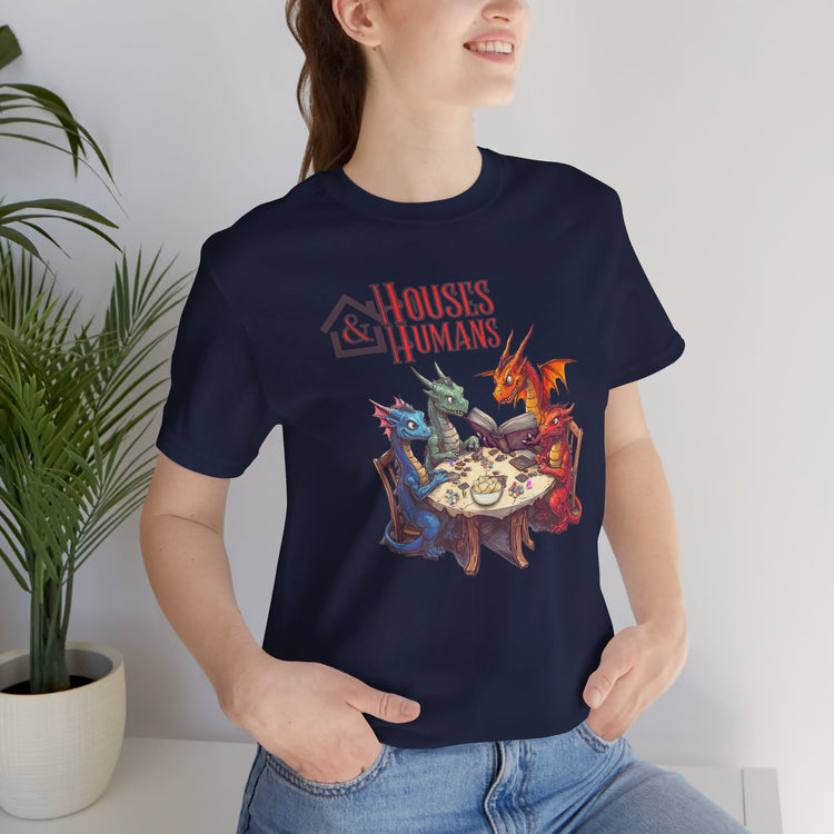 Houses and Humans T-Shirt - Fandom-Made