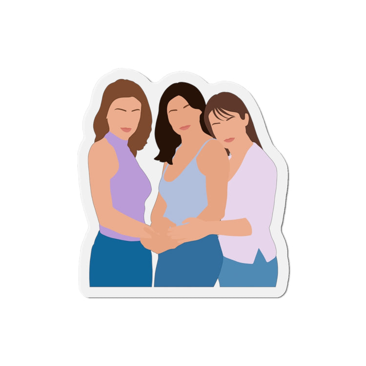 Charmed Trio Die-Cut Magnet - Fandom-Made