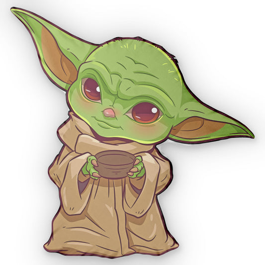 Grogu-Shaped Pillow - Fandom-Made