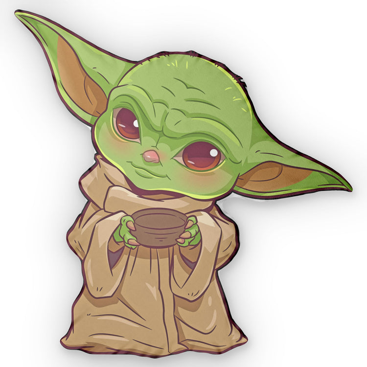 Grogu-Shaped Pillow - Fandom-Made