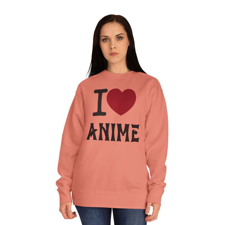 I Love Anime Premium Sweatshirt - Fandom-Made