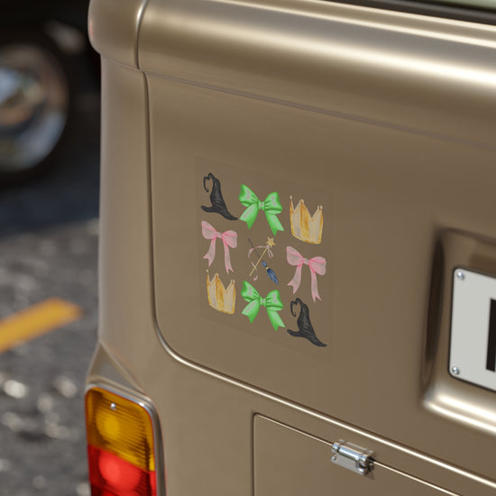 Wicked Coquette Transparent Sticker - Fandom-Made