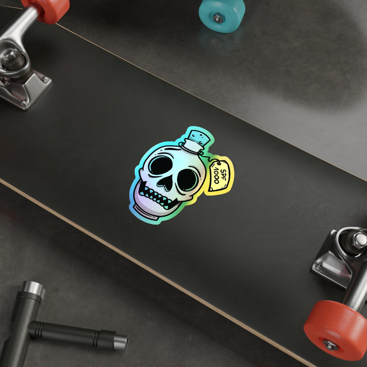 Skullscreen Holographic Sticker - Fandom-Made