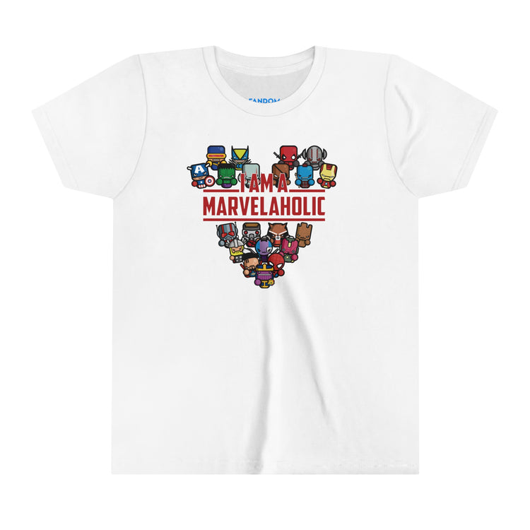 Marvelaholic Youth Tee - Fandom-Made