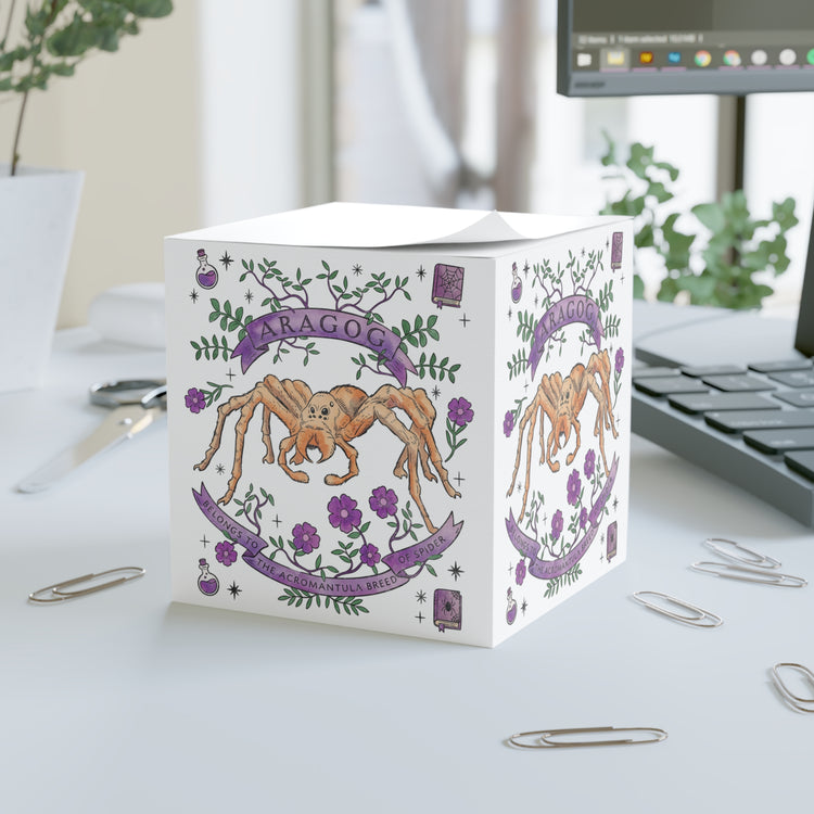 Aragog Note Cube