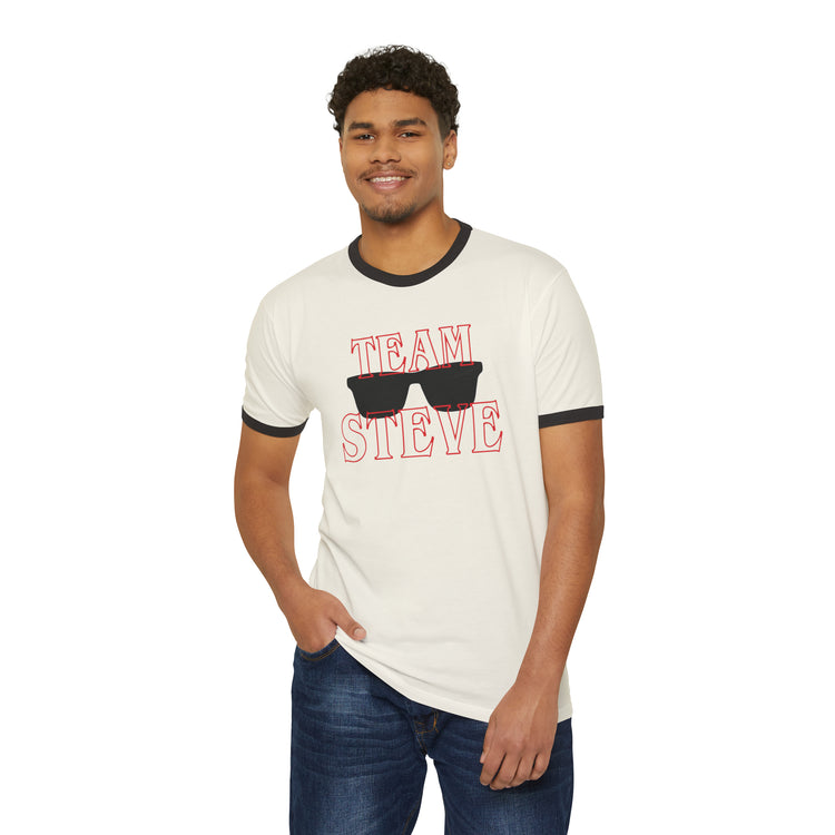 Team Steve Ringer T-Shirt - Fandom-Made