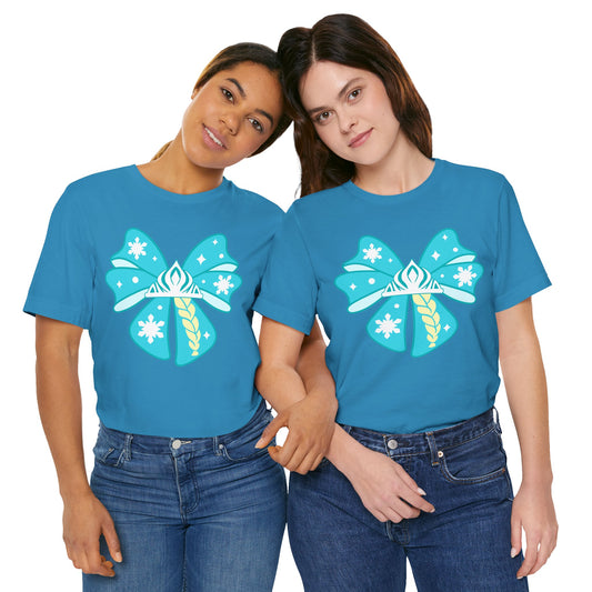 Elsa Bow Unisex T-Shirt - Fandom-Made