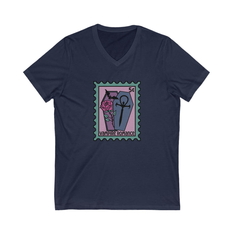 Vampire Romance V-Neck Tee - Fandom-Made