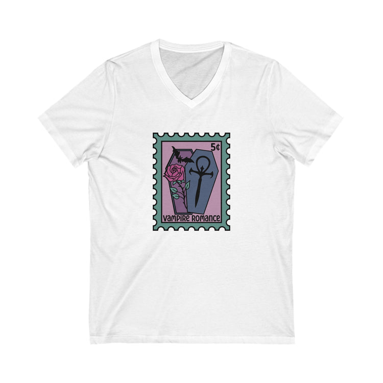 Vampire Romance V-Neck Tee - Fandom-Made