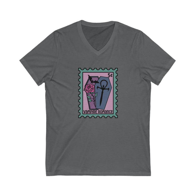Vampire Romance V-Neck Tee - Fandom-Made