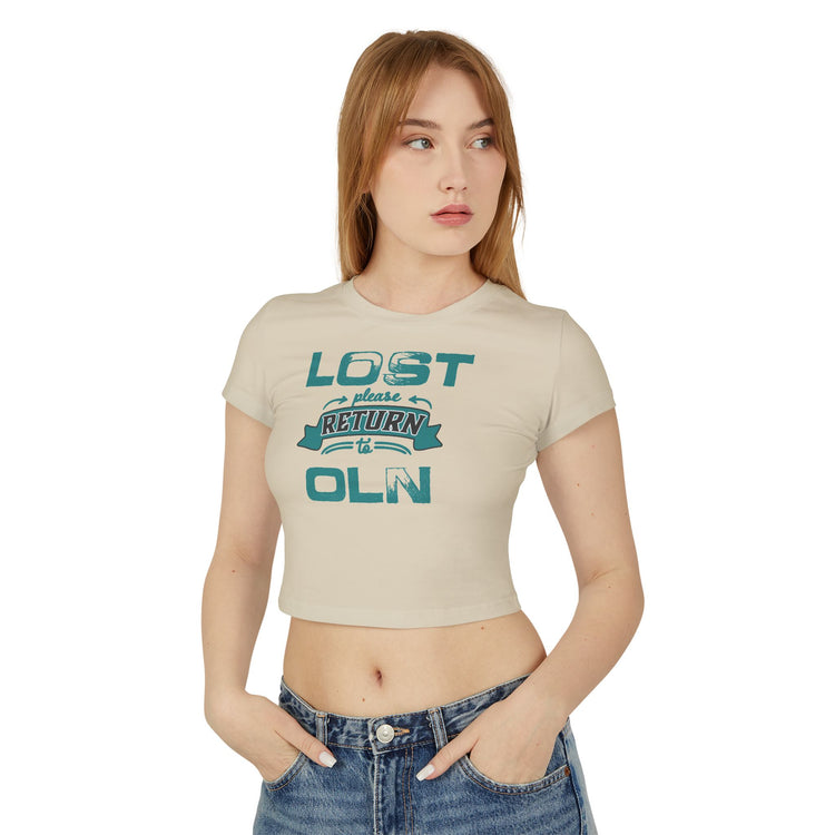 Lost Return To... OLN Baby Tee - Fandom-Made