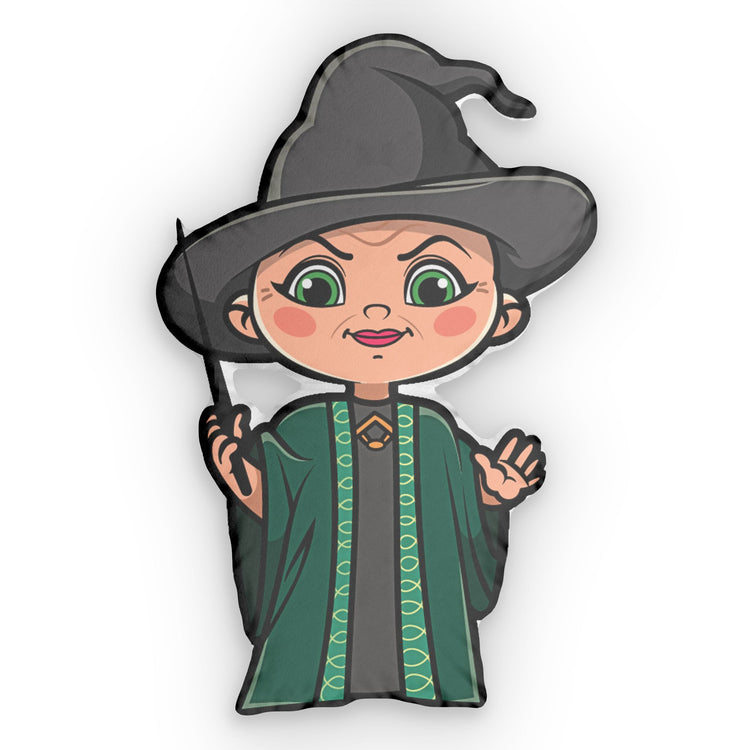Professor McGonagall-Shaped Pillow - Fandom-Made