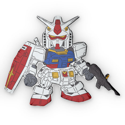 Gundam Time-Shaped Pillow - Fandom-Made