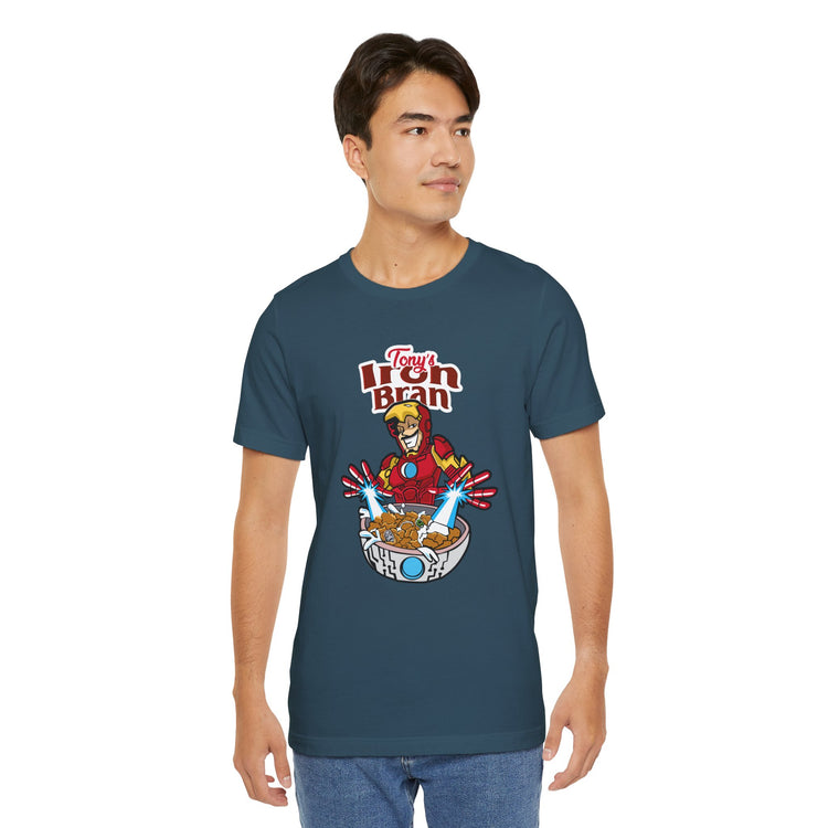 Tony's Iron Bran T-Shirt - Fandom-Made