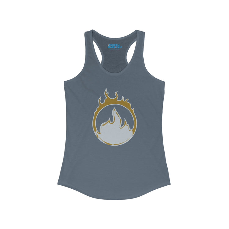 Heat Wave Women's Racerback Tank - Fandom-Made
