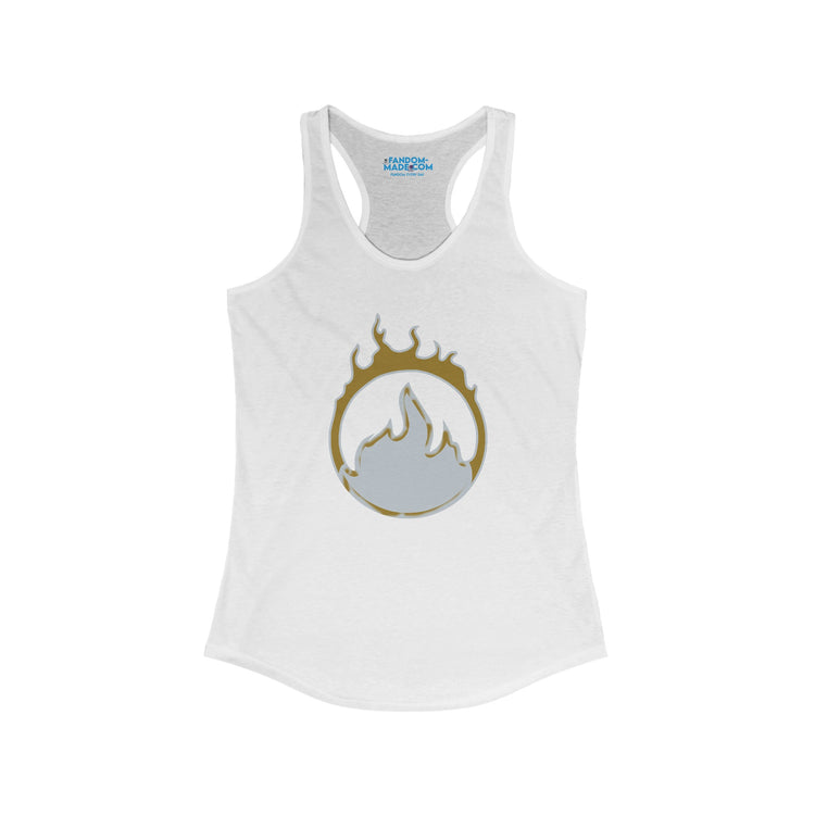 Heat Wave Women's Racerback Tank - Fandom-Made