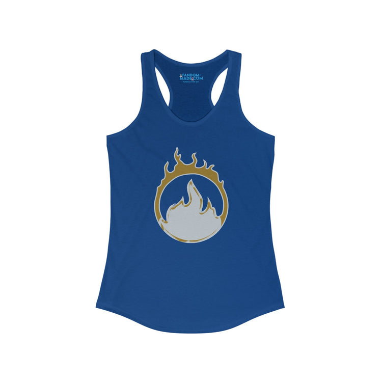 Heat Wave Women's Racerback Tank - Fandom-Made