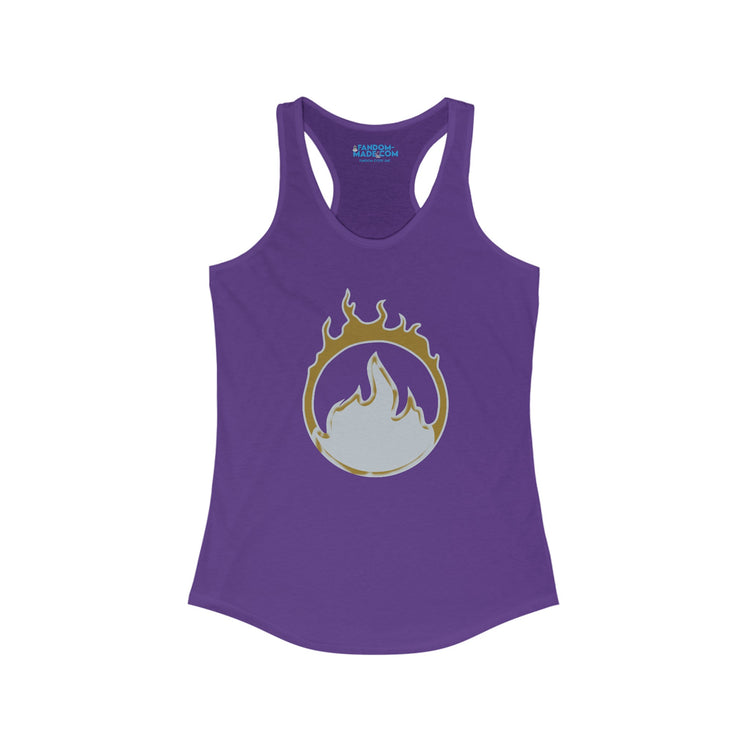 Heat Wave Women's Racerback Tank - Fandom-Made