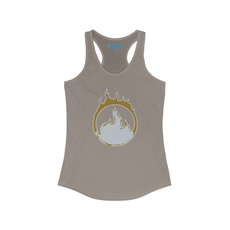 Heat Wave Women's Racerback Tank - Fandom-Made