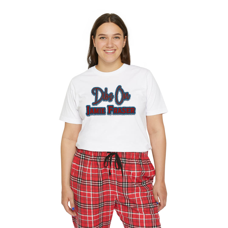 Dibs On Jamie Fraser Women's Short Sleeve Pajama Set - Fandom-Made
