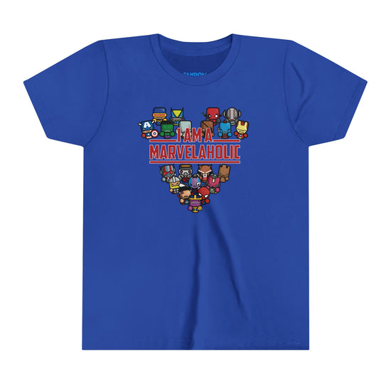 Marvelaholic Youth Tee - Fandom-Made