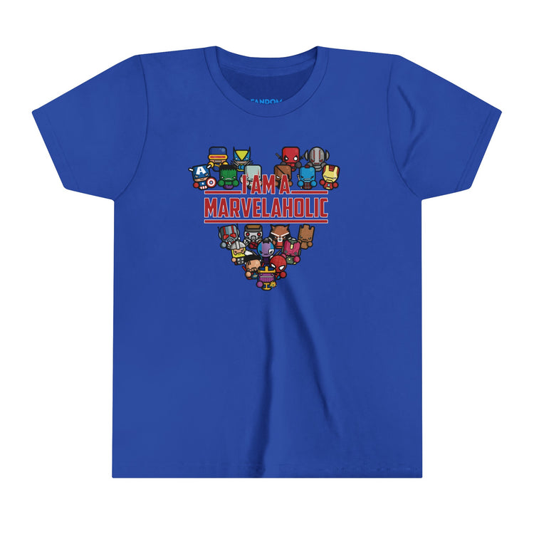 Marvelaholic Youth Tee - Fandom-Made