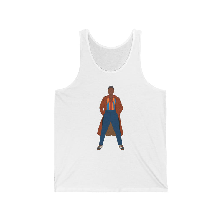 The Fifteenth Doctor Tank Top - Fandom-Made