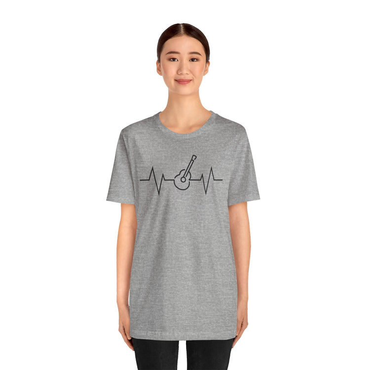 My Heart Beats For Guitarists T-Shirt - Fandom-Made
