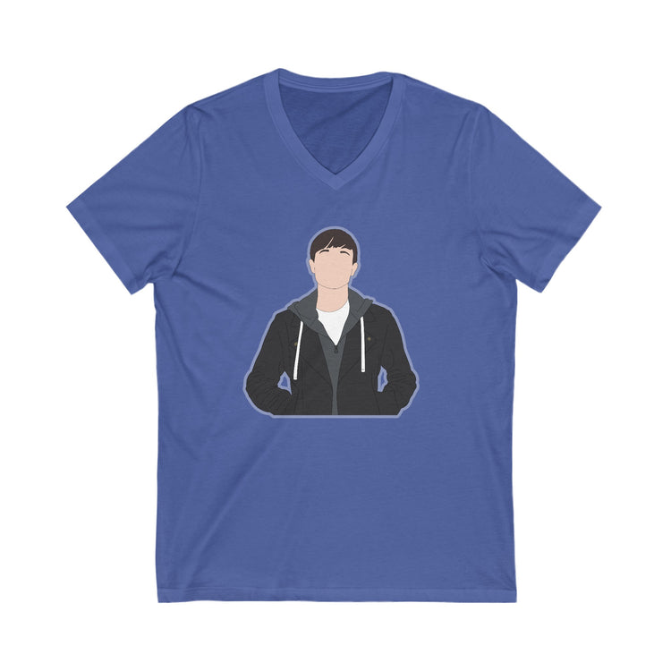 Viktor Hargreeves V-Neck Tee - Fandom-Made