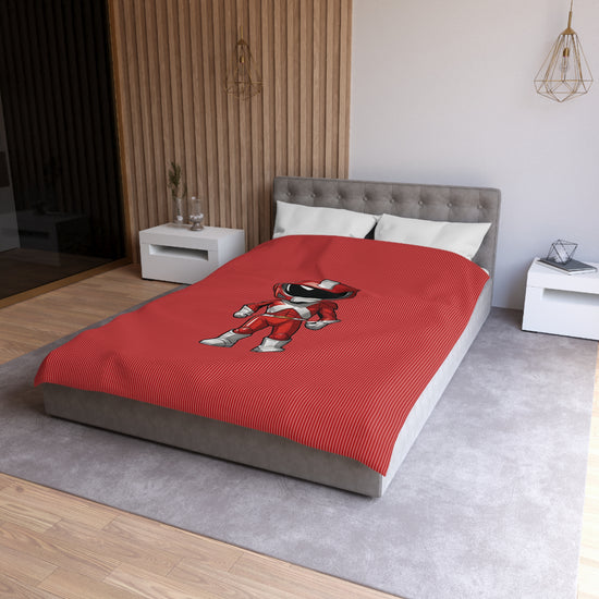 Red Ranger Duvet Cover - Fandom-Made