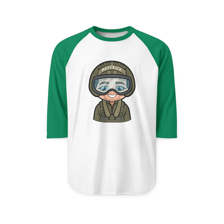 Maverick 3/4 Raglan Shirt - Fandom-Made