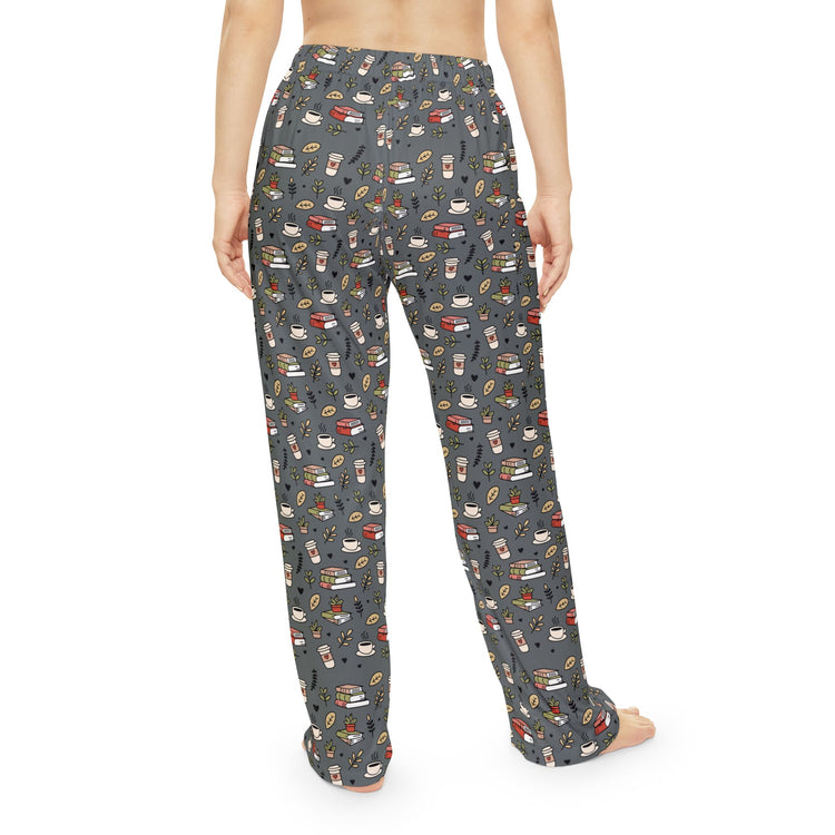 Books and Cups Pajama Pants - Fandom-Made