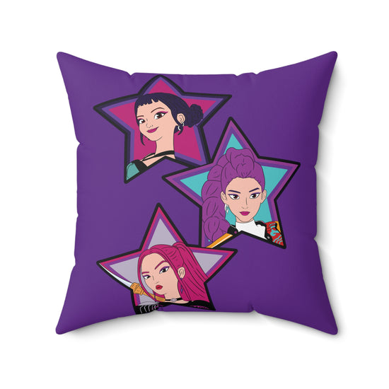 Rumi Square Pillow - Fandom-Made