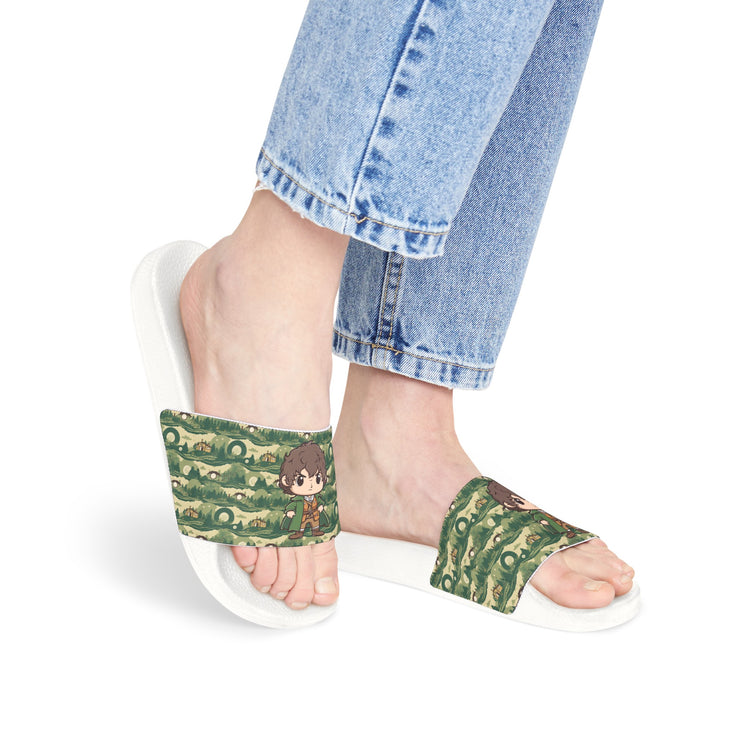 Frodo All-Over Print Women's Slides - Fandom-Made