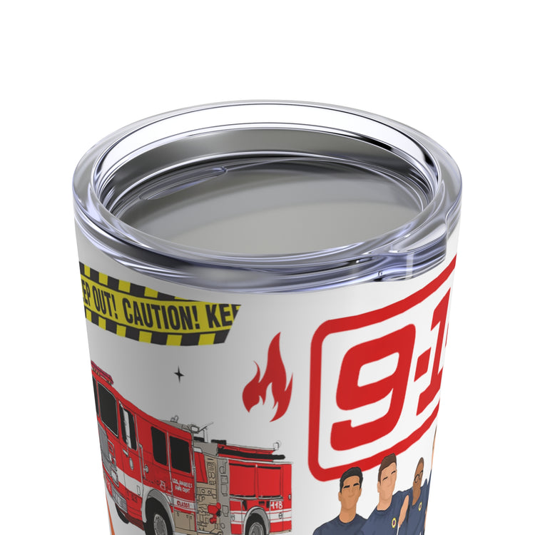 9-1-1 What's Your Emergency Tumbler - Fandom-Made