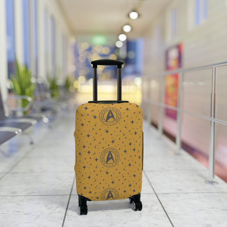To Boldly Go Luggage Cover - Fandom-Made