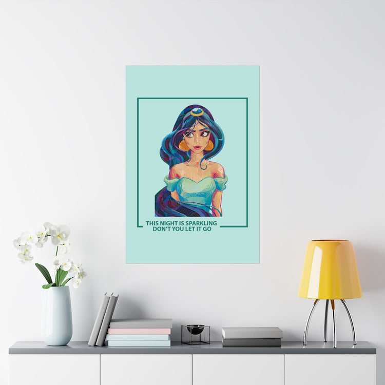 The Night Is Sparkling Poster - Fandom-Made