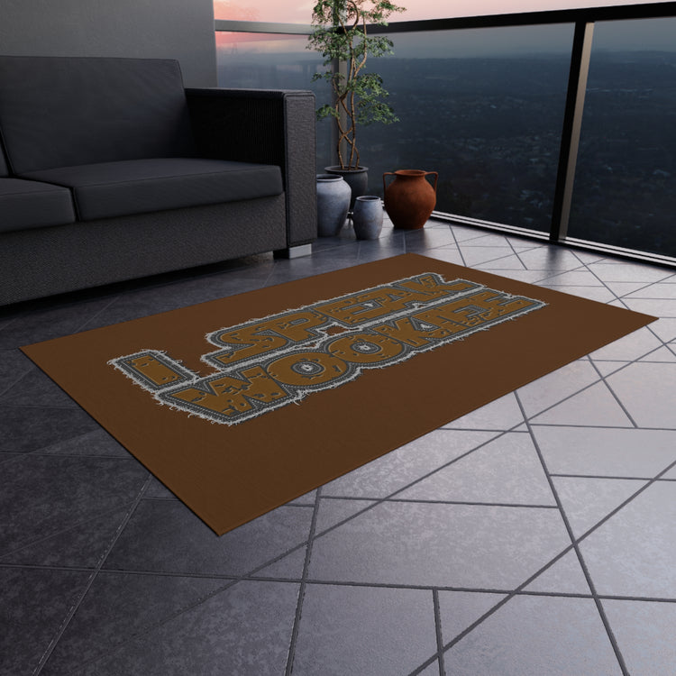 I Speak Wookiee Outdoor Rug - Fandom-Made