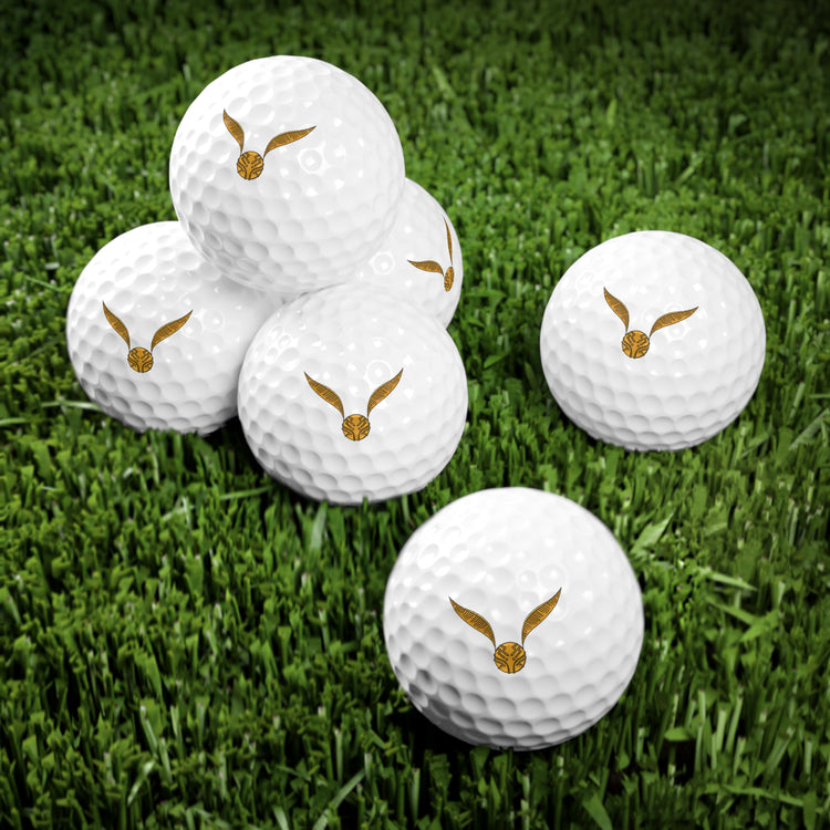 Golden Snitch Golf Balls