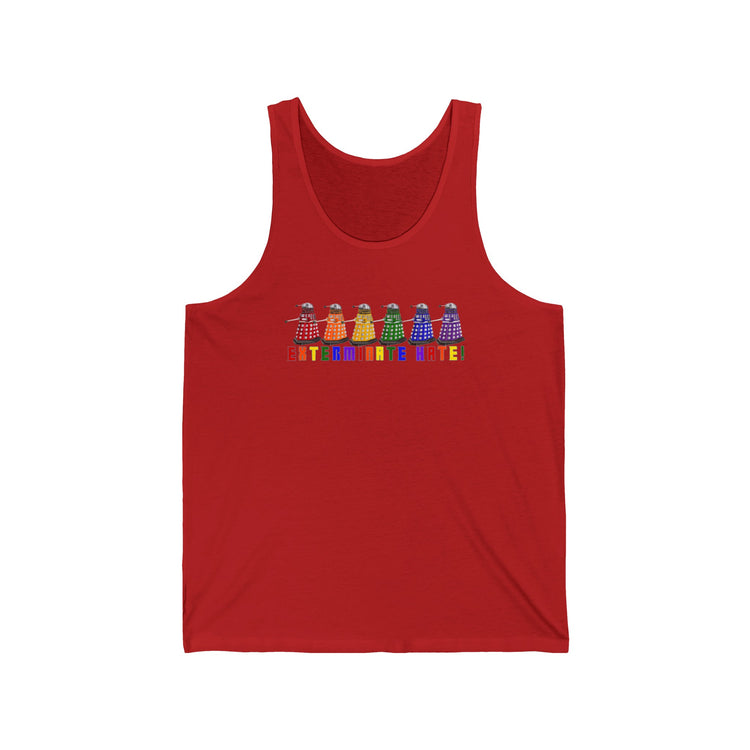 Exterminate Hate Tank Top - Fandom-Made