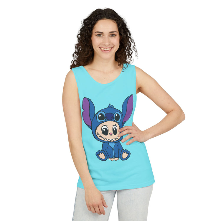 Bubu Stitch Tank Top - Fandom-Made