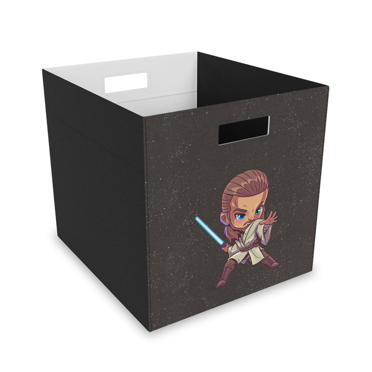 Qui-Gon Jinn Felt Storage Box - Fandom-Made