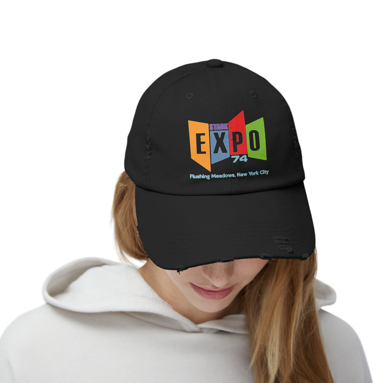 Stark Expo 74 Distressed Cap - Fandom-Made